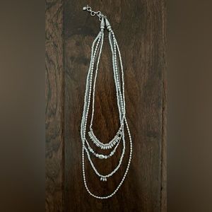 Lucky Brand 4 Strand Beaded Necklace
